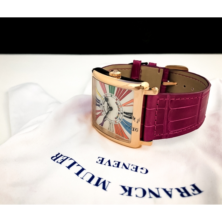 Master Square Gold hodinky 6002 MB QZ COLR 5N FRANCK MULLER - 6