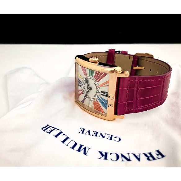 Master Square Gold hodinky 6002 MB QZ COLR 5N FRANCK MULLER - 6