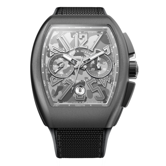 Vanguard Camouflage Titanium Uhr V 45 CC DT TT MC TT FRANCK MULLER - 1