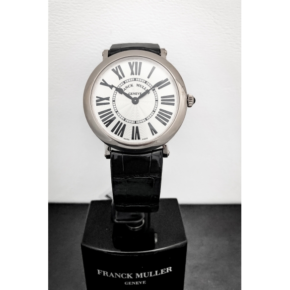 Round Lady White Gold hodinky 8041 QZ R OG FRANCK MULLER - 3