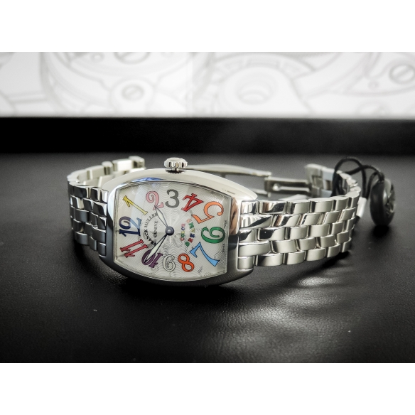 Cintrée Curvex Color Dreams hodinky 7502 QZ COL AC FRANCK MULLER - 4