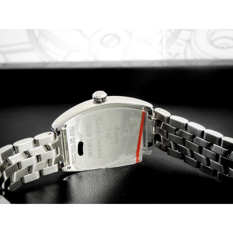 Cintrée Curvex Color Dreams Uhr 7502 QZ COL AC FRANCK MULLER - 5