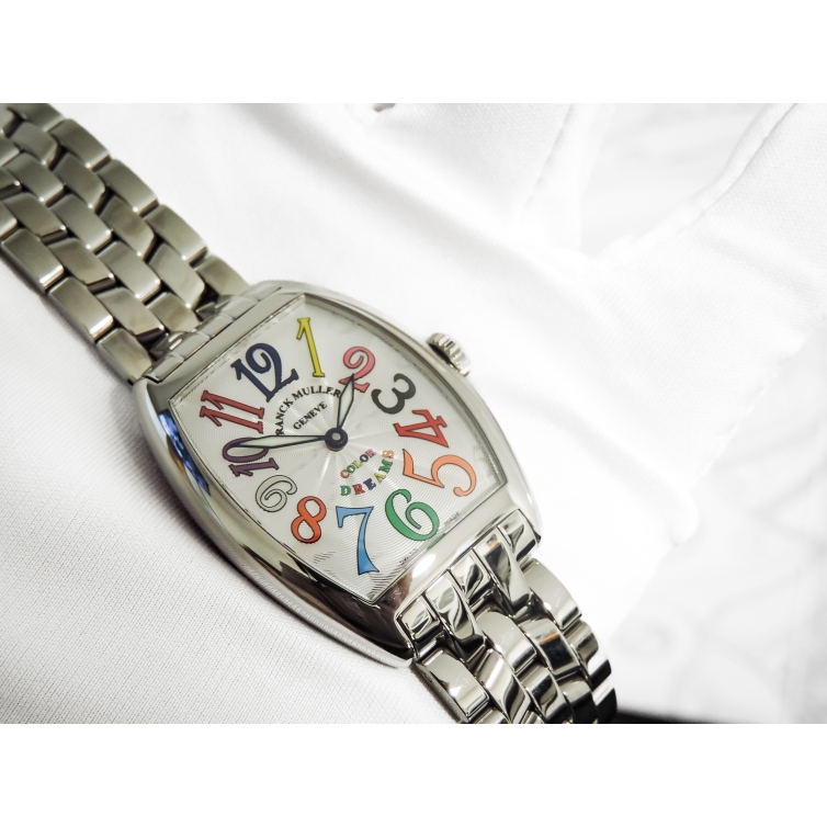 Cintrée Curvex Color Dreams Uhr 7502 QZ COL AC FRANCK MULLER - 3
