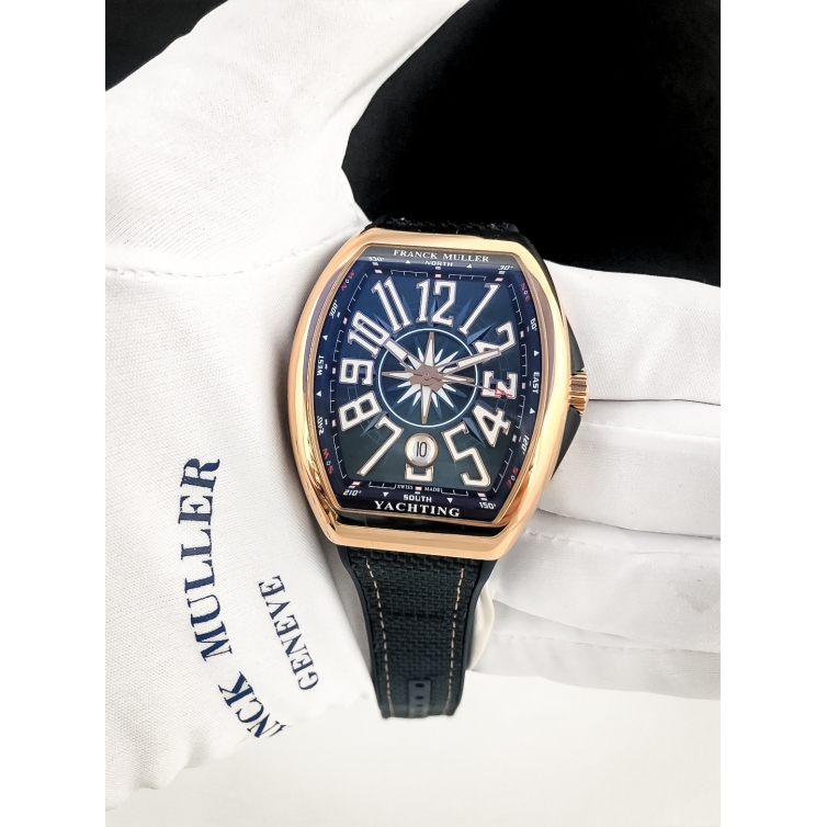 Vanguard Yachting Rose Gold hodinky V41 SCDT YACHT 5N BL FRANCK MULLER - 3