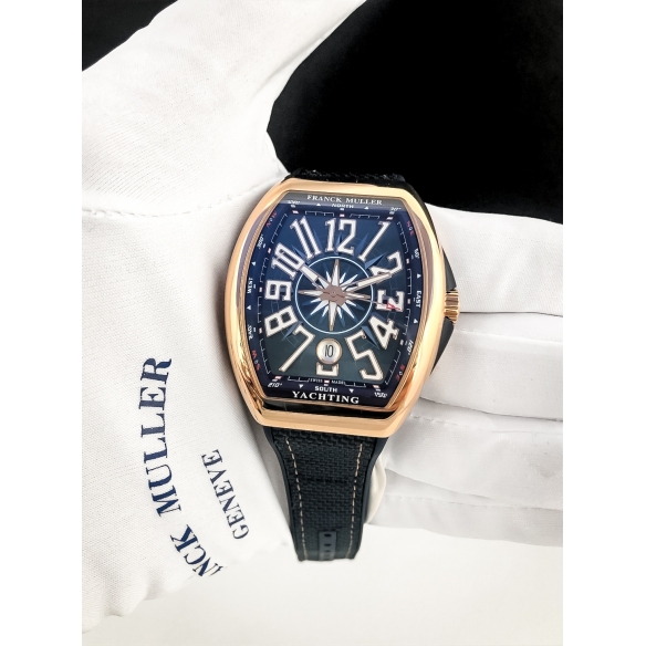 Vanguard Yachting Rose Gold hodinky V41 SCDT YACHT 5N BL FRANCK MULLER - 3