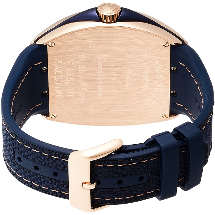 Vanguard Yachting Rose Gold hodinky V41 SCDT YACHT 5N BL FRANCK MULLER - 8