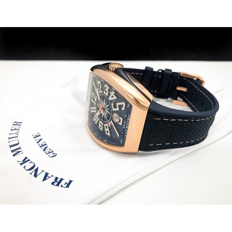 Vanguard Yachting Rose Gold hodinky V41 SCDT YACHT 5N BL FRANCK MULLER - 6