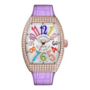 Vanguard Lady Color Dreams Rose Gold Diamonds hodinky V32 QZ 5N COL DRM D FRANCK MULLER - 1