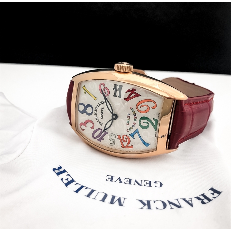 Cintrée Curvex Crazy Hours Color Dreams Rose Gold watch 8880 CH COL 5N FRANCK MULLER - 5