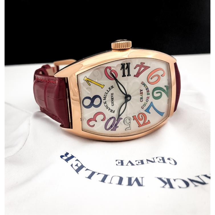 Cintrée Curvex Crazy Hours Color Dreams Rose Gold Uhr 8880 CH COL 5N FRANCK MULLER - 7