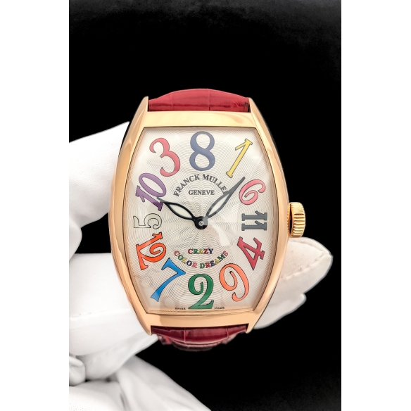 Cintrée Curvex Crazy Hours Color Dreams Rose Gold Uhr 8880 CH COL 5N FRANCK MULLER - 3