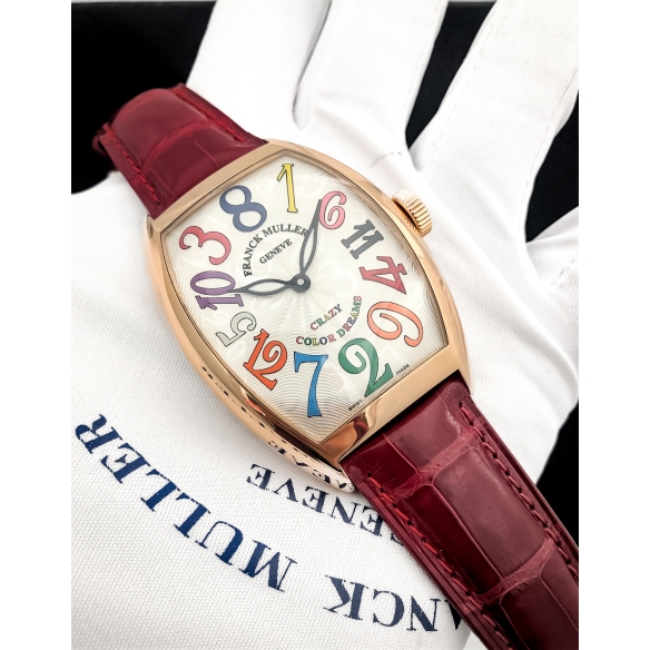 Cintrée Curvex Crazy Hours Color Dreams Rose Gold Uhr 8880 CH COL 5N FRANCK MULLER - 2