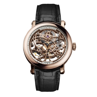 Round Skeleton 7 Days Rose Gold hodinky 7045B S6SQT 5N FRANCK MULLER - 1