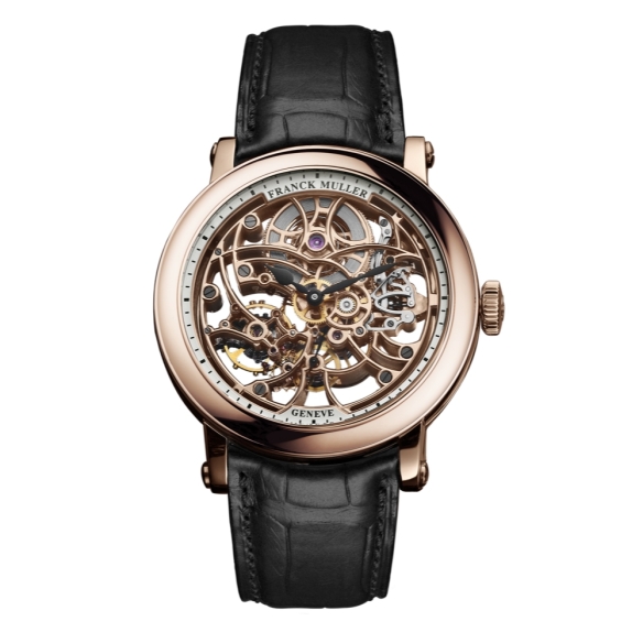 Round Skeleton 7 Days Rose Gold hodinky 7045B S6SQT 5N FRANCK MULLER - 1