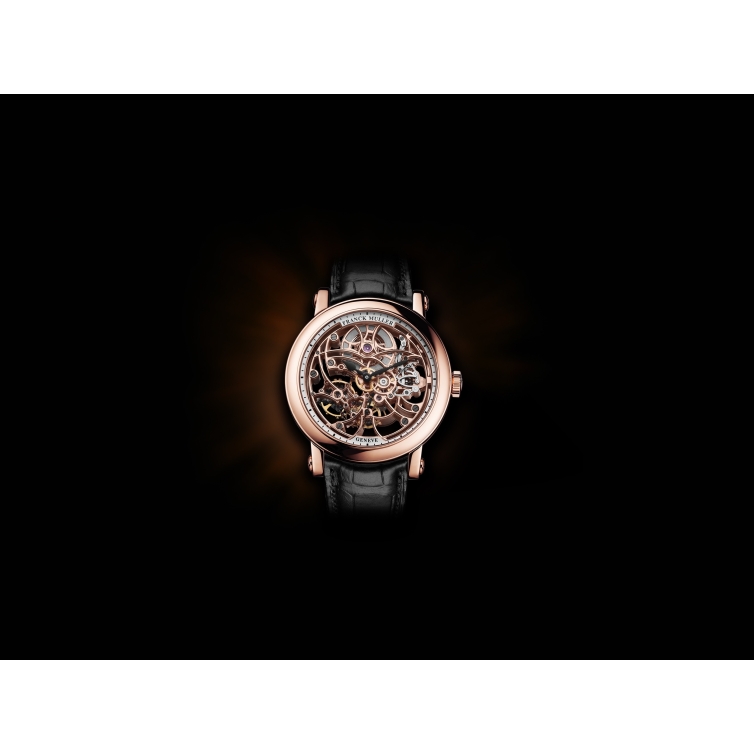 Round Skeleton 7 Days Rose Gold watch 7045B S6SQT 5N FRANCK MULLER - 8