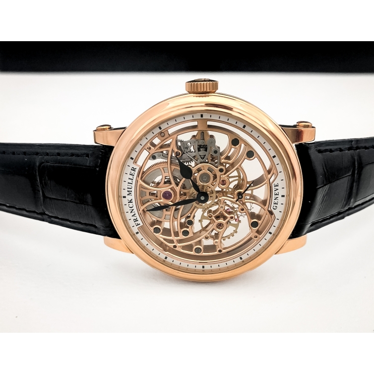 Round Skeleton 7 Days Rose Gold watch 7045B S6SQT 5N FRANCK MULLER - 6