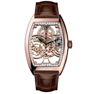 Cintrée Curvex Skeleton 7 Days Uhr 8880 B S6SQT 5N FRANCK MULLER - 1