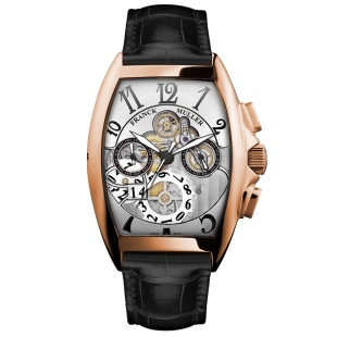 Cintrée Curvex Grande Date watch 8083 CCGD FO 5N BLC FRANCK MULLER - 1