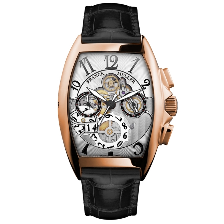 Cintrée Curvex Grande Date Uhr 8083 CCGD FO 5N BLC FRANCK MULLER - 1
