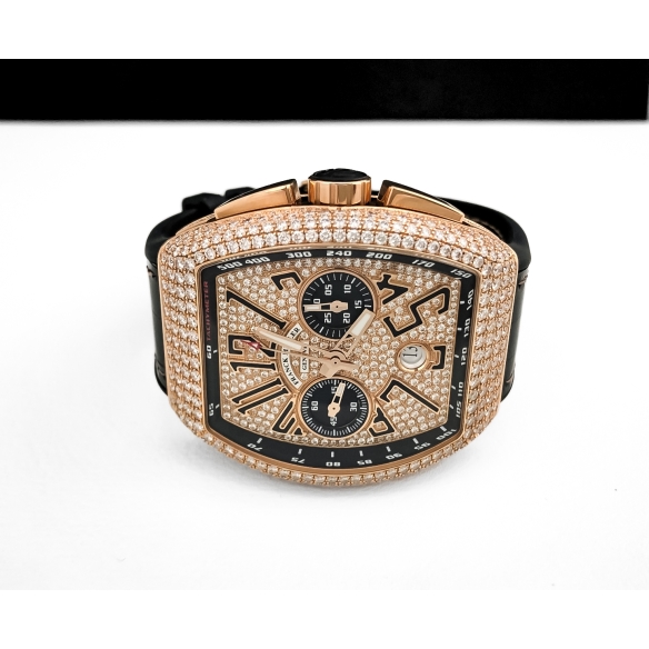 Vanguard Rose Gold Diamonds hodinky V45CCDT D CD 5N NR FRANCK MULLER - 5