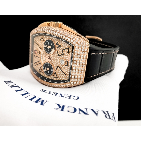 Vanguard Rose Gold Diamonds hodinky V45CCDT D CD 5N NR FRANCK MULLER - 2