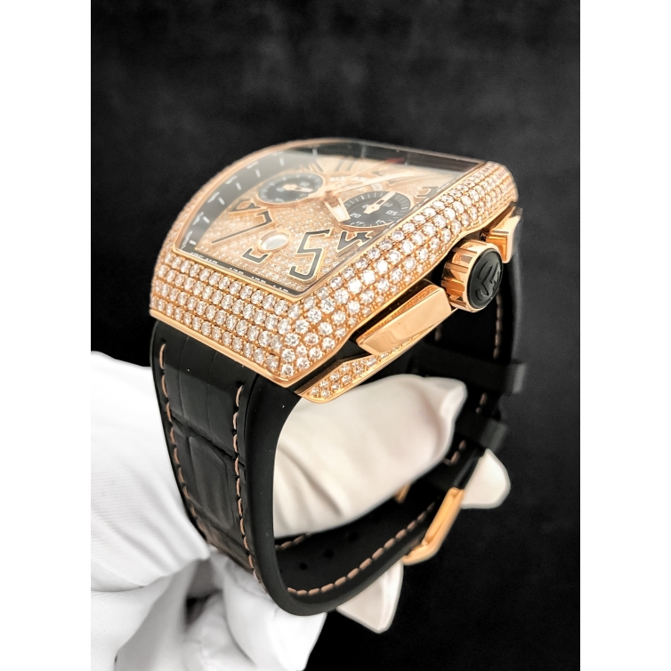 Vanguard Rose Gold Diamonds hodinky V45CCDT D CD 5N NR FRANCK MULLER - 3