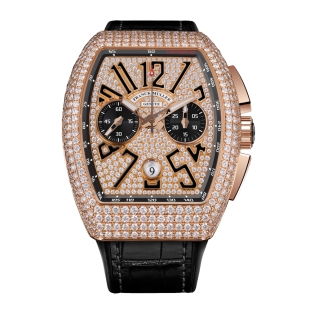 Vanguard Rose Gold Diamonds hodinky V45CCDT D CD 5N NR FRANCK MULLER - 1