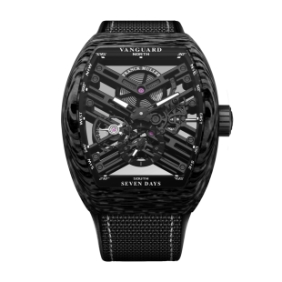 Vanguard Skeleton 7 Days Carbon hodinky V45 S6 CARBON NR FRANCK MULLER - 1
