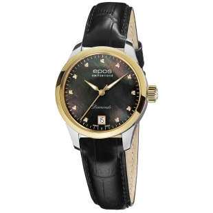 Ladies 4426 Diamond hodinky 4426.132.32.85.15 EPOS - 1
