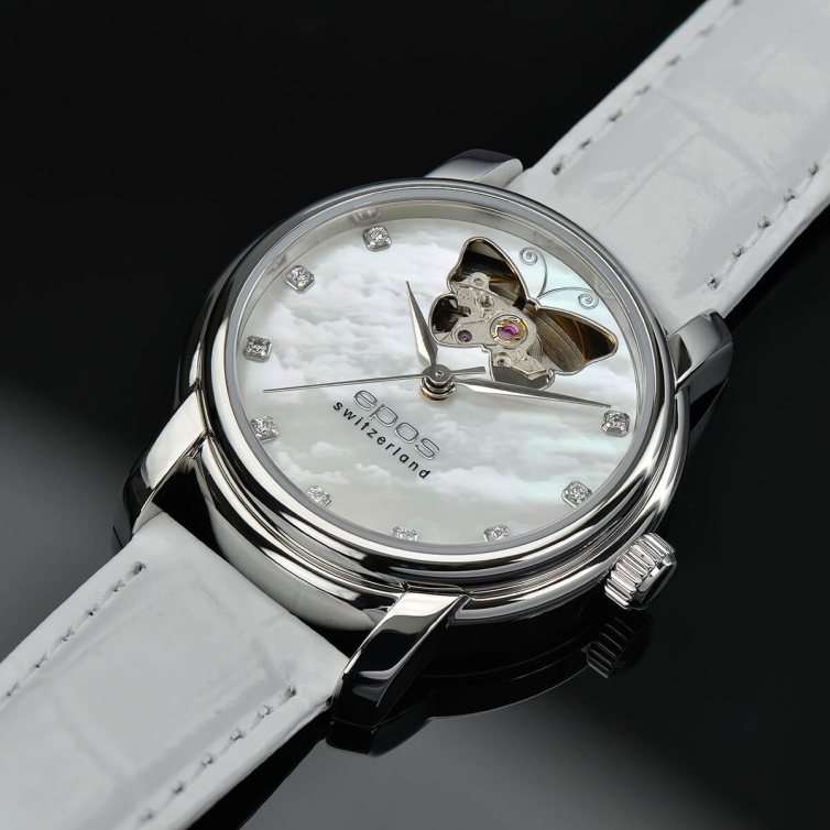 Ladies 4314 OH Diamond watch 4432.122.20.20.15 EPOS - 2