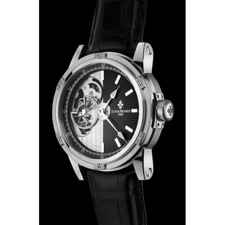 Mecanograph hodinky LM 31.20.50 LOUIS MOINET - 12