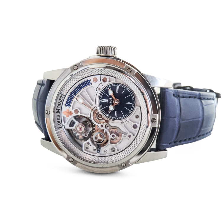 20 Second Tempograph watch LM 39.20.20 LOUIS MOINET - 2
