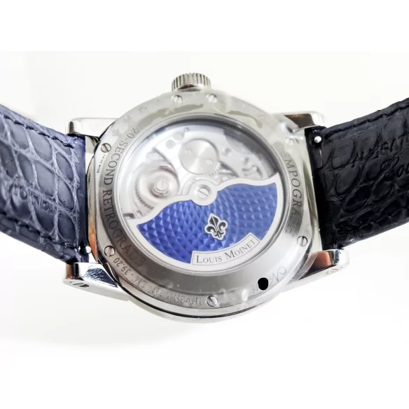 20 Second Tempograph hodinky LM 39.20.20 LOUIS MOINET - 7