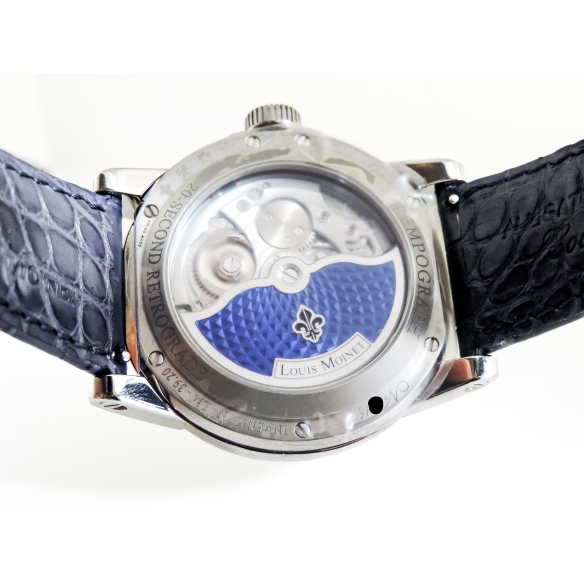 20 Second Tempograph watch LM 39.20.20 LOUIS MOINET - 7