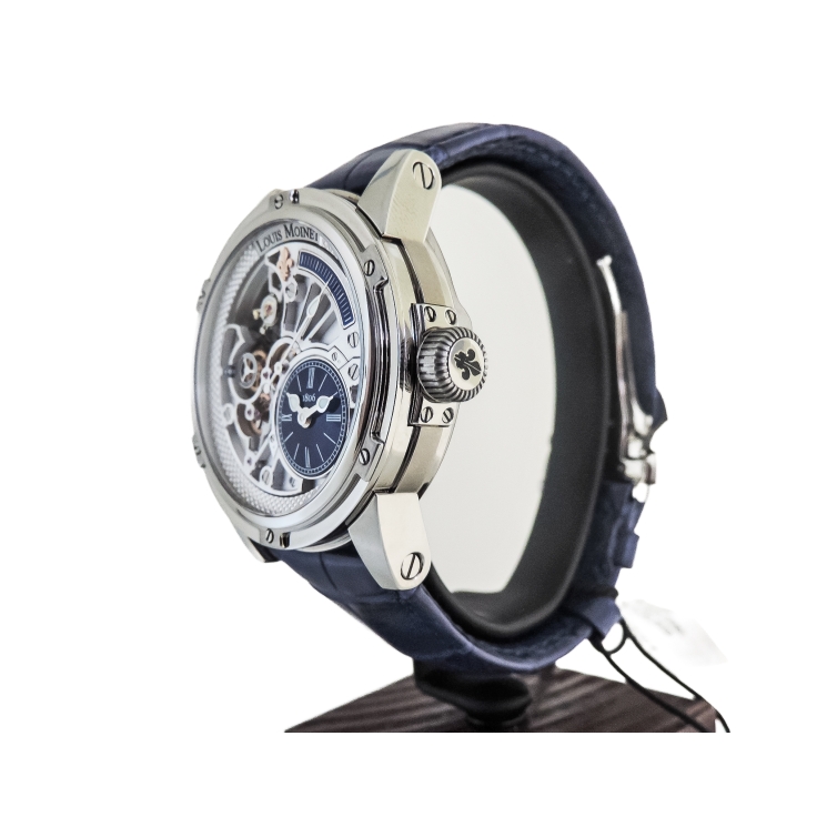 20 Second Tempograph watch LM 39.20.20 LOUIS MOINET - 5
