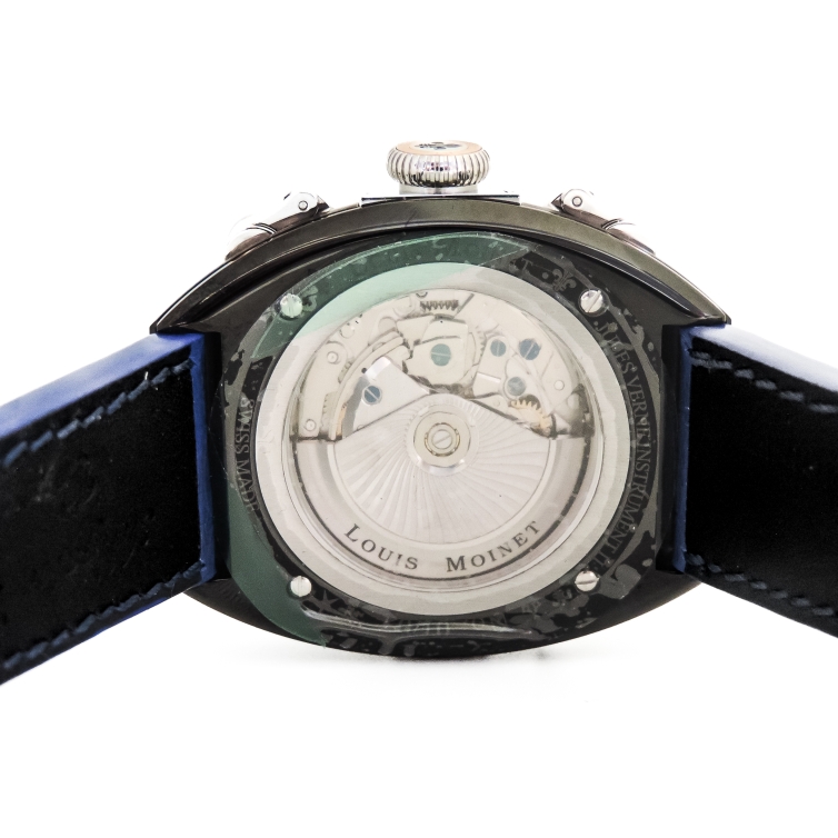 Jules Verne Instrument II hodinky LM 18.44.N.21/22 LOUIS MOINET - 9