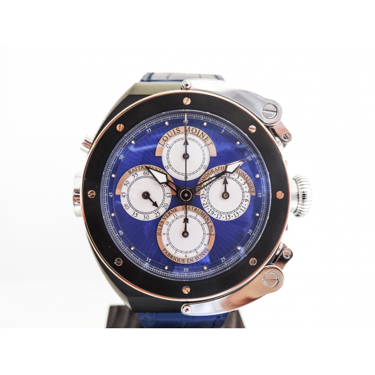 Jules Verne Instrument II hodinky LM 18.44.N.21/22 LOUIS MOINET - 1