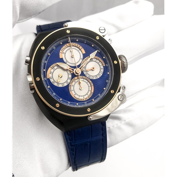 Jules Verne Instrument II hodinky LM 18.44.N.21/22 LOUIS MOINET - 2