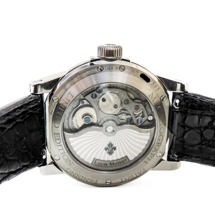 Mecanograph hodinky LM 31.20.50 LOUIS MOINET - 10