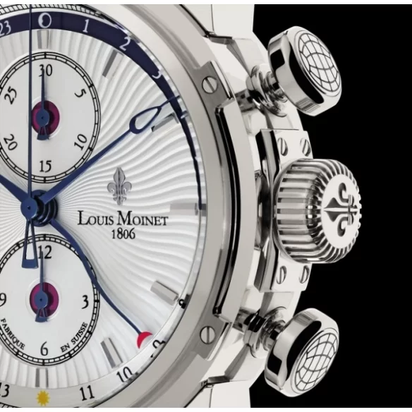 Geograph hodinky LM 24.10.62 LOUIS MOINET - 9