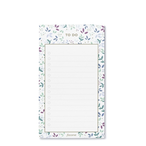 Garden To Do Notepad Personal FILOFAX - 1