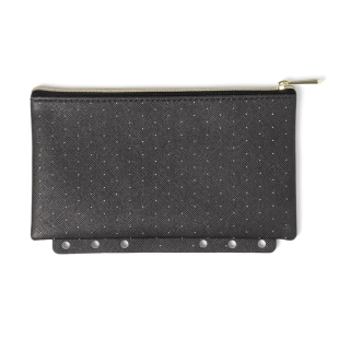Moonlight Zipper Pencil Case black FILOFAX - 1