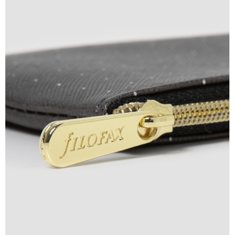 Moonlight puzdro na zips čierne FILOFAX - 3