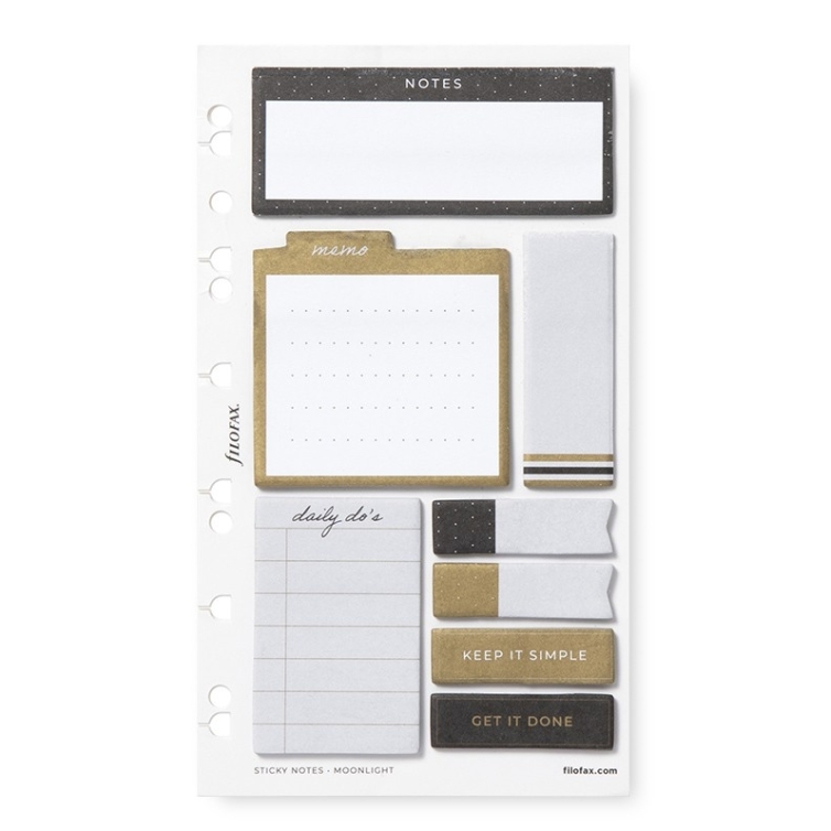 Moonlight Sticky Notes Multi-fit FILOFAX - 1