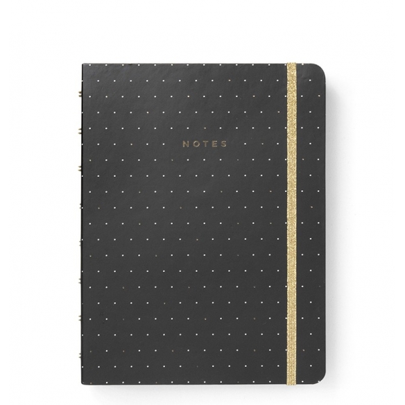 Moonlight Notebook A5 black FILOFAX - 1
