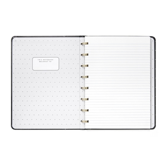 Moonlight notebook A5 čierny FILOFAX - 4