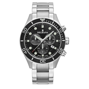 Mariner chronograph hodinky 41701.718.6.034 DELBANA - 1