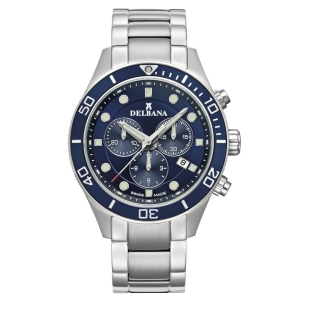Mariner chronograph hodinky 41701.718.6.044 DELBANA - 1