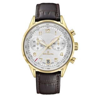 Retro Chronograph hodinky 42601.672.6.064 DELBANA - 1