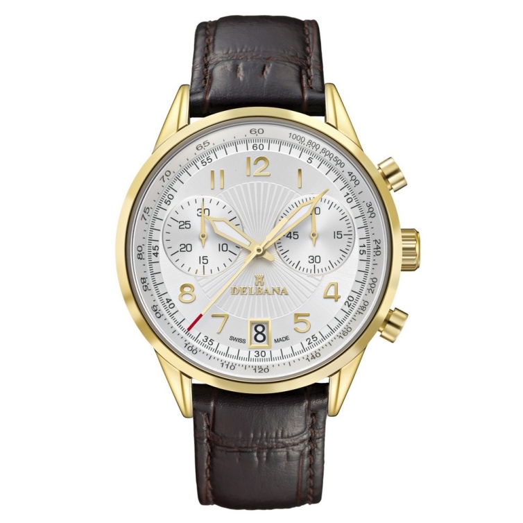 Retro Chronograph watch 42601.672.6.064 DELBANA - 1